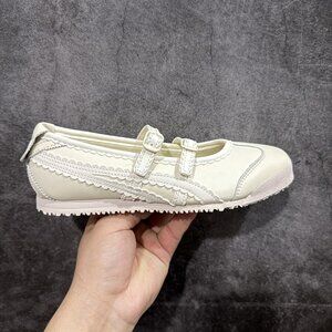 Onitsuka Tiger Mexico 66 Cream Mary Jane Sneakers